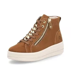 Remonte Stiefel Remonte Damen High-Top Sneaker D1C70, Frauen Halbschuhe,lose Einlage