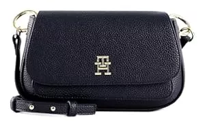 Tommy Hilfiger Taschen & Rucksäcke Tommy Hilfiger Damen Umhängetasche TH Emblem Flap Crossover Klein