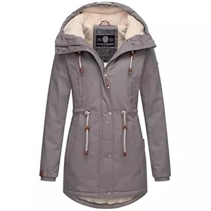 Navahoo Jacken Navahoo Damen Winterjacke mit Teddyfell Winter Jacke warm gefüttert B991