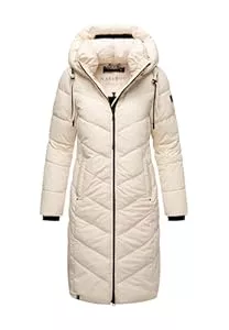 Navahoo Mäntel Navahoo Damen Winterjacke lang Stepp Winter Jacke gesteppt Kapuze B982