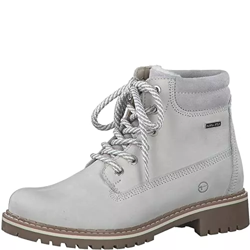 Tamaris Stiefel Tamaris Damen Schnürstiefel, Boots,Wechselfußbett,wasserabweisend,warm gefüttert