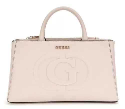 GUESS Taschen & Rucksäcke Guess Eco Mietta Small Society Satchel, Handtasche