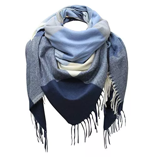 Glamexx24 Schals & Tücher Glamexx24 XXL Schal Kuschelige, warme und wunderschöne Damen Poncho Schal mit verschiedenen Muster Schal Poncho