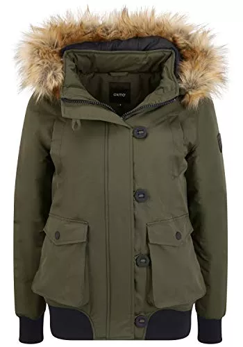 OXMO Jacken OXMO OXAcila Damen Winterjacke Damenjacke Jacke mit Kapuze