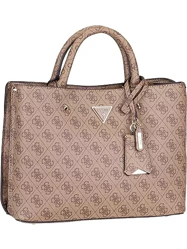 GUESS Taschen & Rucksäcke GUESS Damen Meridian Girlfriend Satchel Schulranzen, Griffe Oben