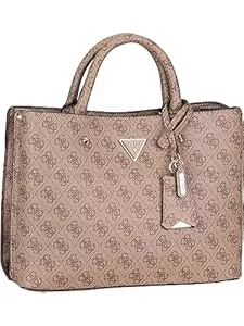 GUESS Taschen & Rucksäcke GUESS Damen Meridian Girlfriend Satchel Schulranzen, Griffe Oben