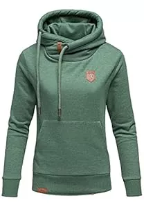 REPUBLIX Kapuzenpullover REPUBLIX Damen Kapuzenpullover Sweatjacke Pullover Hoodie Sweatshirt RD-001