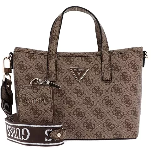 GUESS Taschen & Rucksäcke Guess GUESS Latona Mini Tote Latte Logo