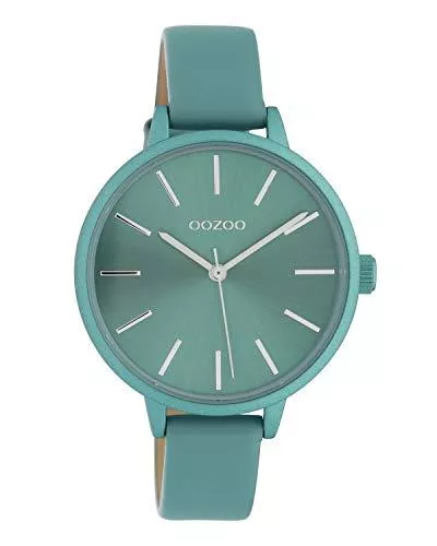 Oozoo Uhren Oozoo Damenuhr mit Lederband Small Color Line 36 MM