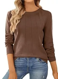 BLENCOT Pullover & Strickmode BLENCOT Damen Strickpullover Basic Pullover