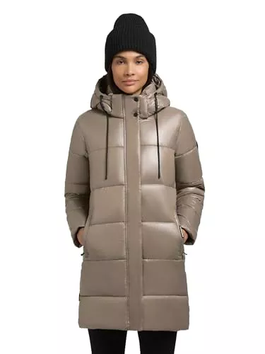 khujo Mäntel khujo Damen Wintermantel Warmer Steppmantel schimmernd mit Kapuze Jadet2-YM XS-XXL