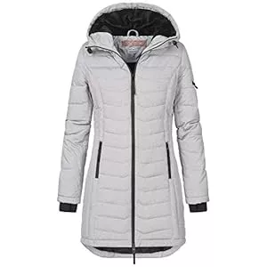 Sublevel Mäntel Sublevel Damen Mantel Winterjacke warme Jacke Outdoorjacke mit Kapuze sportlicher Damen Mädchen Parka S M L XL XXL