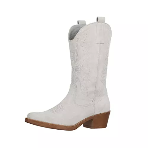 Elara Stiefel Elara Damen Cowboy Stiefel Biker Boots Chunkyrayan