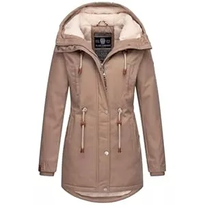 Navahoo Jacken Navahoo Damen Winterjacke mit Teddyfell Winter Jacke warm gefüttert B991