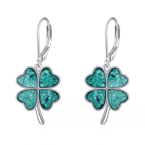 ONEFINITY Schmuck ONEFINITT Pilz/Sonnenblume/Monstera/Lotus/Erdbeer/Kleeblatt/Kirschblüten Ohrringe 925 Sterling Silber Frucht Ohrringe Frucht Schmuck für Damen