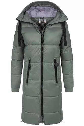 Sublevel Mäntel Sublevel Damen Mantel Winterjacke warme Jacke Outdoorjacke mit Kapuze sportlicher Damen Mädchen Parka S M L XL XXL