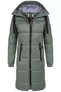 Sublevel Mäntel Sublevel Damen Mantel Winterjacke warme Jacke Outdoorjacke mit Kapuze sportlicher Damen Mädchen Parka S M L XL XXL