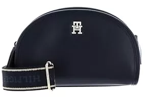 Tommy Hilfiger Taschen & Rucksäcke Tommy Hilfiger TH MONOTYPE HALF MOON CAMERA BAG Crossovers Damen, Blau (Space Blue), OS