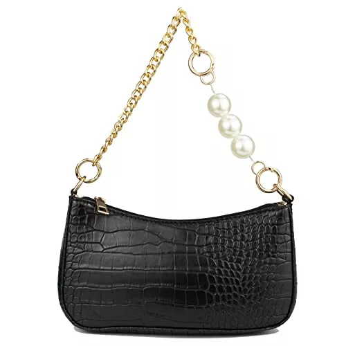 Right 20 Taschen & Rucksäcke Right 20 Women's Handbag Small Shoulder Bag White Women's PU Leather Shoulder Bag Woman Vintage Shoulder Mini Handbag Clutch Purse Messenger Bag, White, Retro