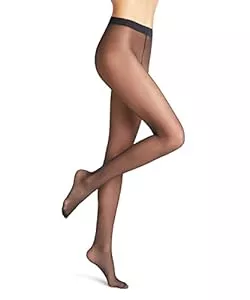 FALKE Socken & Strümpfe FALKE Damen Pure Matt 20 DEN Strumpfhose transparent matt reißfest druckfreier Komfortbund Feinstrumpfhose verstärkte Fußspitze und feine Naht feines weiches nachhaltiges Material 1 Stück