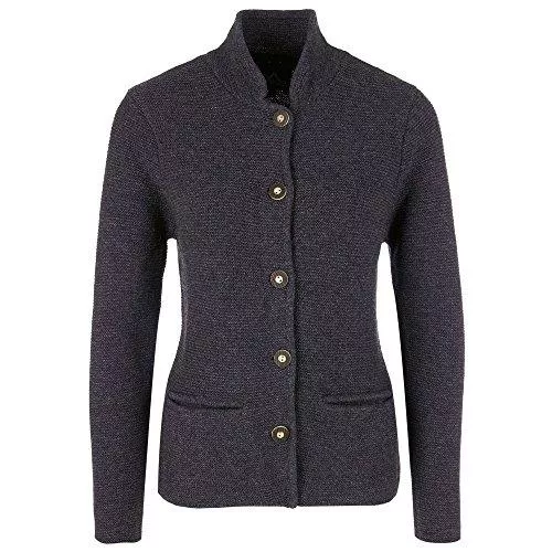 Almbock Jacken & Westen Almbock Trachtenstrickjacke Damen - Strickjacke in vielen Farben aus feiner Wolle - Trachtenjacke passend zu Dirndl &amp; Lederhose fürs Oktoberfest