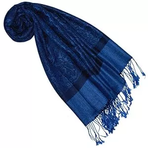 Lorenzo Cana Schals & Tücher LORENZO CANA Designer Pashmina Marken Schal gewebtes Pasiely Muster Damast - Webart 70 cm x 180 cm Naturfaser Modal Schaltuch Schal Tuch Jacquard 93218777