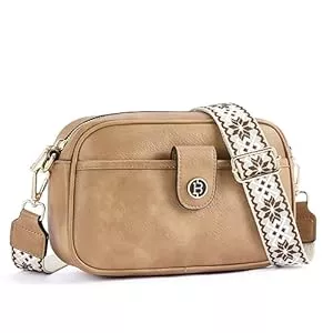 BOSTANTEN Stiefel BOSTANTEN Damen Crossbody Bag mit verstellbarem Farbigem Riemen, Damen Umhängetasche aus PU Leder, Schultertasche für Frauen