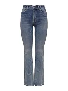 ONLY Jeans ONLY Female Flared fit Jeans ONLMILA Hohe Taille Ausgestellt Jeans