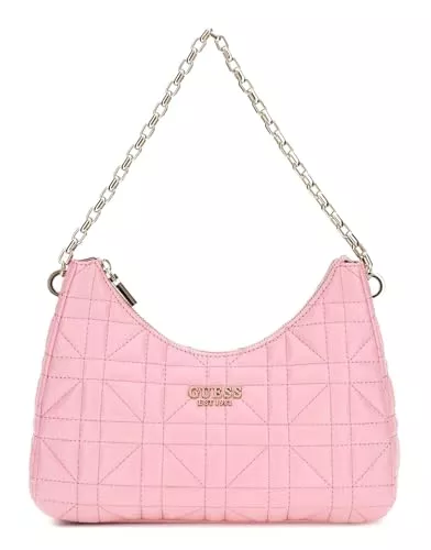 GUESS Taschen & Rucksäcke GUESS Damen Assia Top Zip Shoulder Bag Reißverschluss Oben, Schultertasche