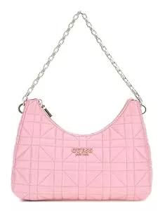 GUESS Taschen & Rucksäcke GUESS Damen Assia Top Zip Shoulder Bag Reißverschluss Oben, Schultertasche