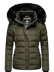 Navahoo Jacken Navahoo Damen Winterjacke Steppjacke mit Kapuze Miamor XS-XXL