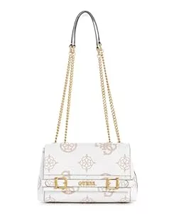 GUESS Taschen & Rucksäcke GUESS Damen Sestri Logo Convertible Crossbody Flap Schulter, wandelbare Umhängetasche