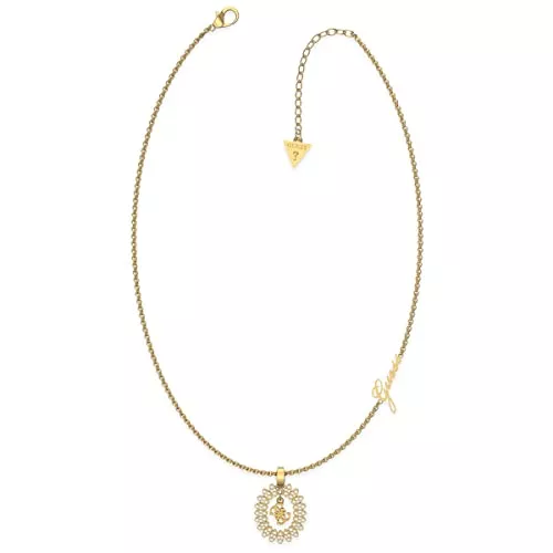 GUESS Schmuck Guess-JGUJUBN01331JWYGTU Damen Halskette, mehrfarbig, 45