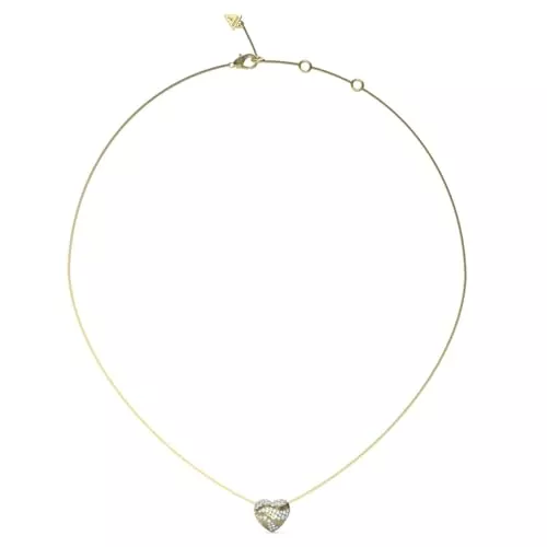 GUESS Schmuck GUESS Damen-Kette Herz Goldfarben JUBN04501JWYGT-U