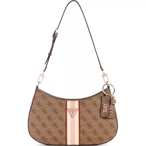 GUESS Taschen & Rucksäcke GUESS Damen Noelle Top Zip Shoulder Bag Handtasche