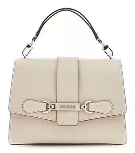 GUESS Taschen & Rucksäcke GUESS Nolana Top Handle Flap Bag Taupe