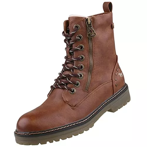 MUSTANG Stiefel MUSTANG Damen Stiefeletten gefüttert Rot