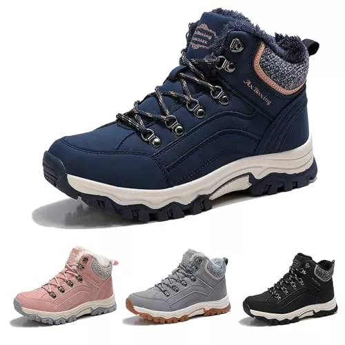 ARRIGO BELLO Stiefel ARRIGO BELLO Damen Winterstiefel Winterschuhe Stiefel Stiefelette Gefütterte Schneestiefel Arbeitsschuhe Arbeitsstiefel Arbeiten Wandern Boots Draussen 36-41