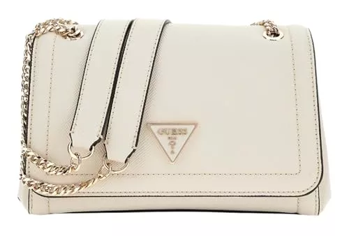 GUESS Taschen & Rucksäcke GUESS Noelle Covertible Xbody Flap Bag Bone