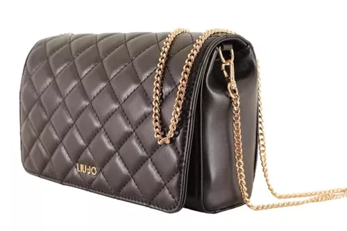 LIU JO Taschen & Rucksäcke Liu Jo Damen Cross Boddy Schultertasche Umhängetasche CALIWEN Schwarz Kunstleder, Größe:-, Farbauswahl:schwarz