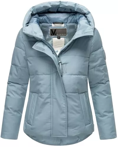 MARIKOO Jacken MARIKOO Damen Winterjacke (XS-3XL) - Steppjacke, Schlaufen auf der Innenseite, geringes Eigengewicht, Warme Jacke Frauen - N019
