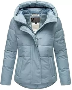 MARIKOO Jacken MARIKOO Damen Winterjacke (XS-3XL) - Steppjacke, Schlaufen auf der Innenseite, geringes Eigengewicht, Warme Jacke Frauen - N019