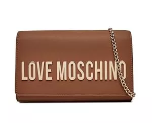 Moschino Taschen & Rucksäcke Moschino Borsa donna Love tracolla in ecopelle noce B25MO48 JC4103PP1LKD0208