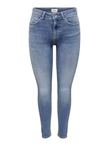 ONLY Jeans ONLY Female Skinny Jeans ONLBLUSH Mittlere Taille Skinny Fit Jeans