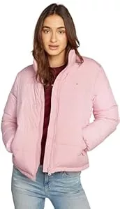 Tommy Jeans Jacken Tommy Jeans Damen Steppjacke Essential Puffer mit Kragen