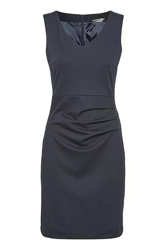KAFFE Cocktail KAFFE Kleid Sara Damen Kleid Sara Cocktailkleild Ärmellos Elegant Knielang Sommerkleid