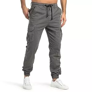 Sublevel Jeans Sublevel Herren Cargohose Hose Jeanshose Sweatpant Chino Flexibel Jeans