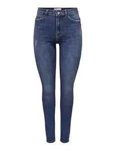 ONLY Jeans ONLY Women's Onlrose Hw Skinny DNM Gua Noos Jeans