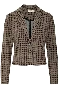 fransa Blazer fransa FRNOREEN Damen Blazer Longblazer/Kurzblazer Jacke Knopfverschluss Muster Regular fit