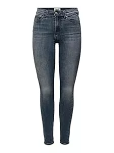 ONLY Jeans ONLY Female Skinny Jeans ONLWAUW Mittlere Taille Skinny Fit Jeans